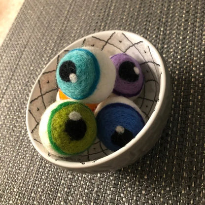 👻Felt Eyeballs- Halloween Monster Eyes