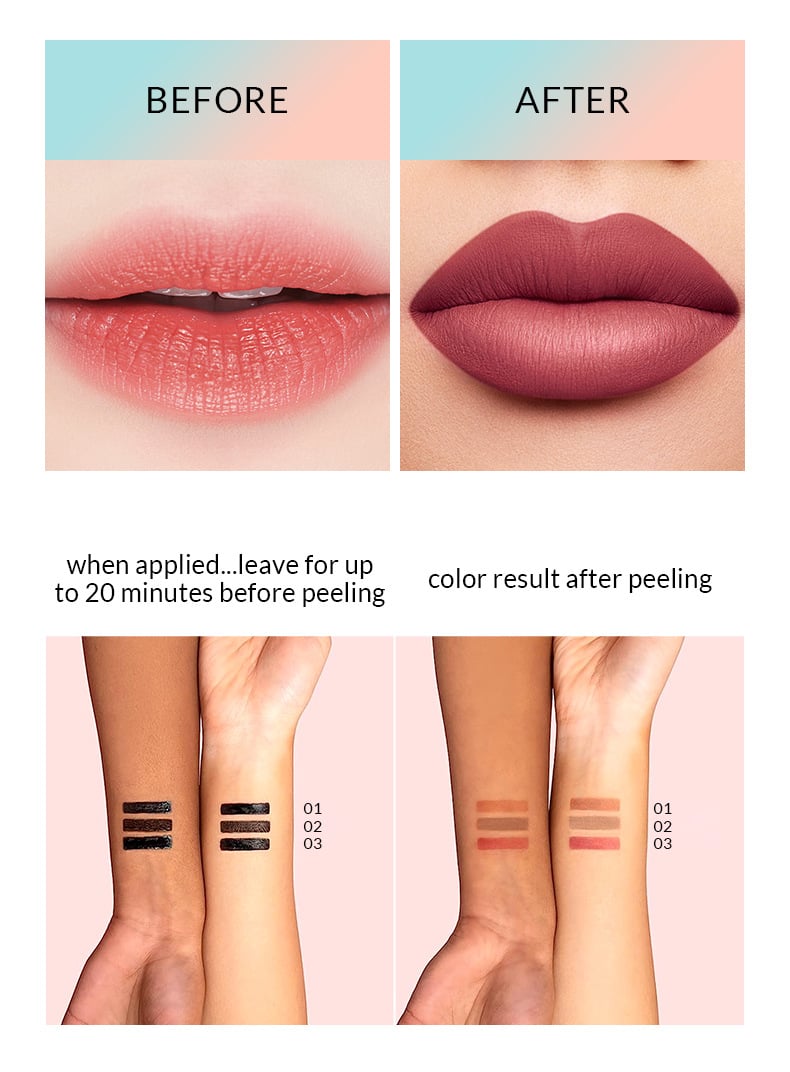 🔥Last Day Special Sale -👄Peel-Off Lip Liner Stain - Lasts All Day & Night Lipliner