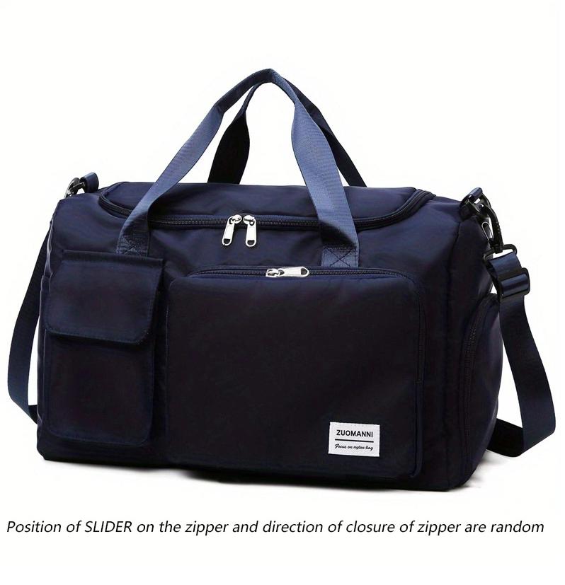 Premium Weekender – Spacious Travel & Gym Duffle with Shoe Storage