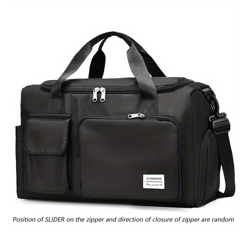 Premium Weekender – Spacious Travel & Gym Duffle with Shoe Storage