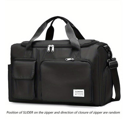 Premium Weekender – Spacious Travel & Gym Duffle with Shoe Storage