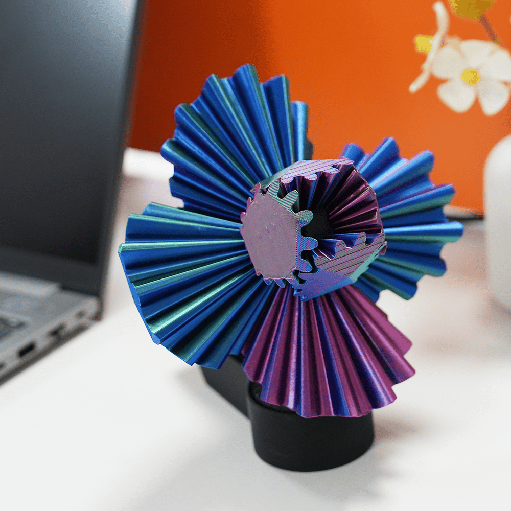 🔥3D Printed Electric Rotating Gear Ball