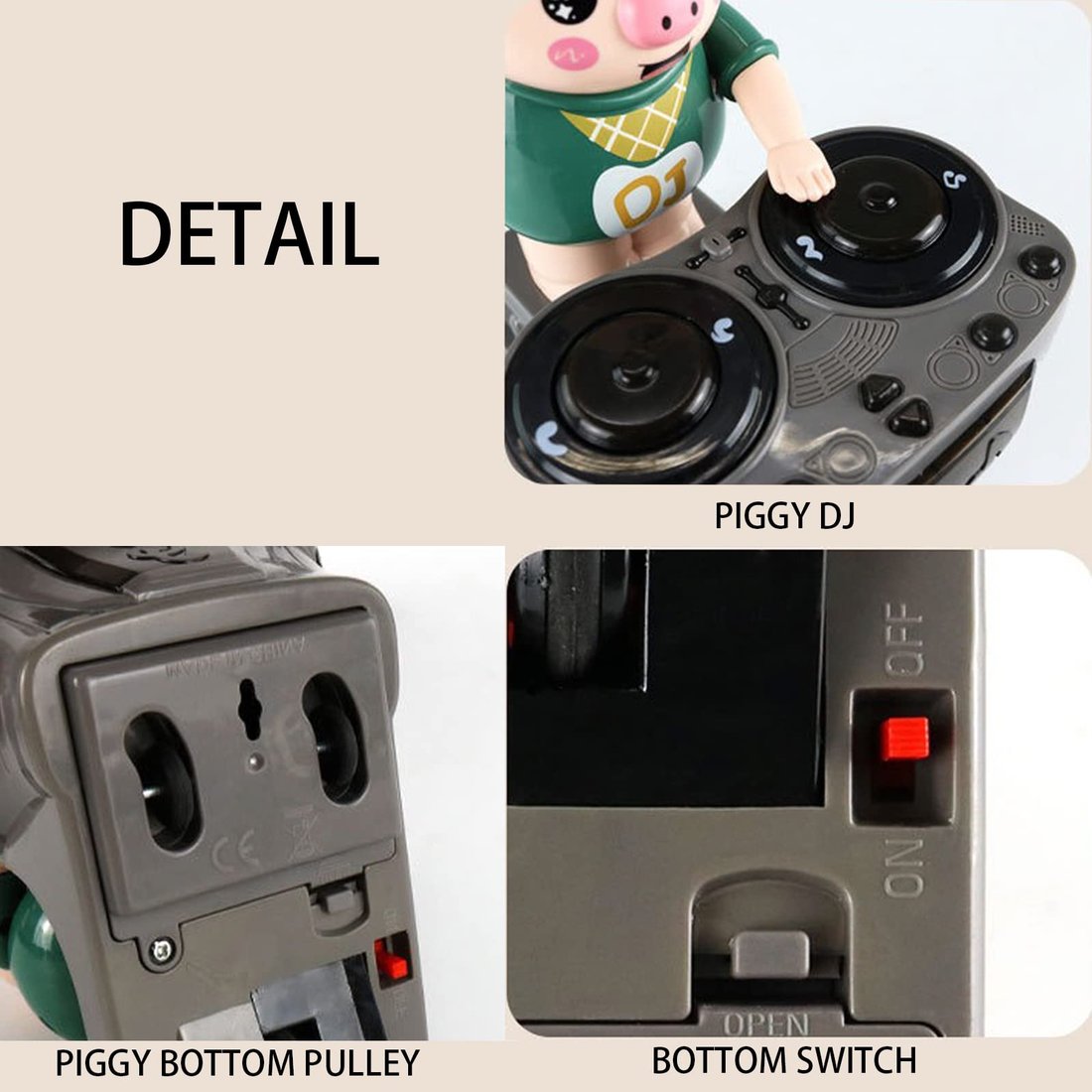 🤘DJ Rock Pig Light Music Toys(40%OFF ONLY THIS WEEK🔥)