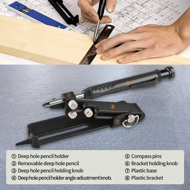 Multifunctional Construction Pencil Tool🔥Buy More Save More🔥