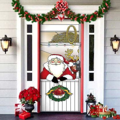 🔥Hot Sale 49%OFF-🎈2024 Christmas Front Door Decoration