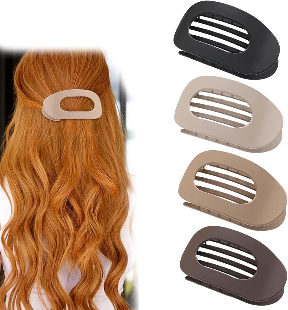 🎁Last Day 49% OFF💖Casual Versatile Solid Colour Lay Flat Hair Clip