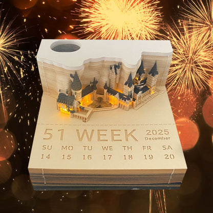🎉Last Day Promotion 49% OFF🎄 3D Memo Note Calendar with Upgraded Packing