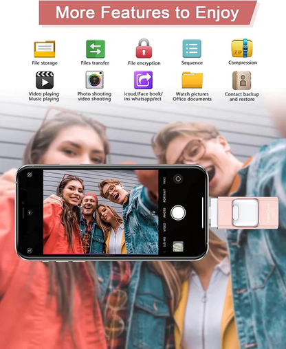 🔥4 In 1 High Speed USB Multi Drive Flash Drive⚡️