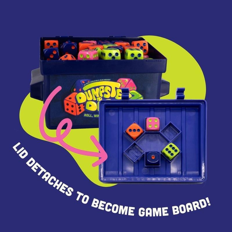 🔥LAST DAY 49% OFF🔥-Dumpster Dice - Fast-Paced Family Dice Game