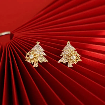 🎄Shiny Christmas Tree Earrings