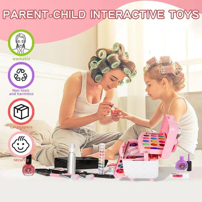 (🔥RECOMMEND 2023 BEST GIFT TO FAMILY🔥)Kids Washable Makeup Beauty Kit