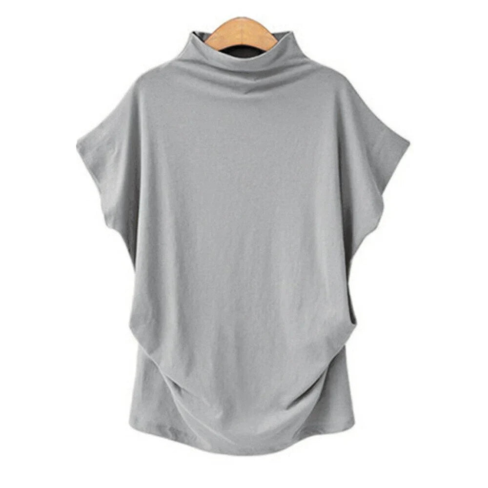 Women's Casual Loose Turtleneck Top