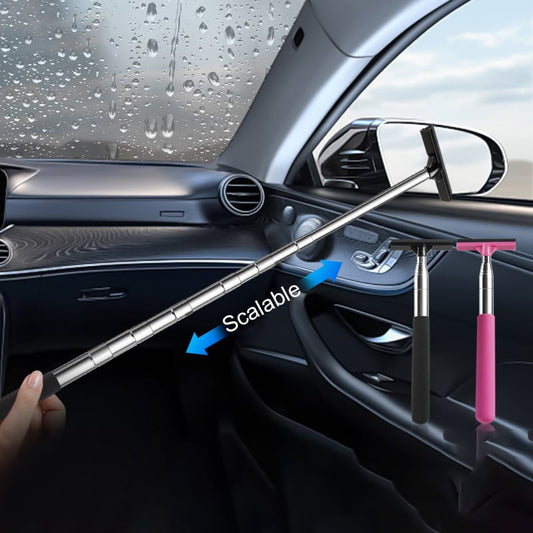 Rearview mirror wiper