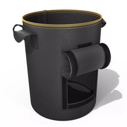 5/7/10Gallon Potato Planting Growing Thickened Nonwoven Plant Fabric Pot Nursery Bags for Home Gardening