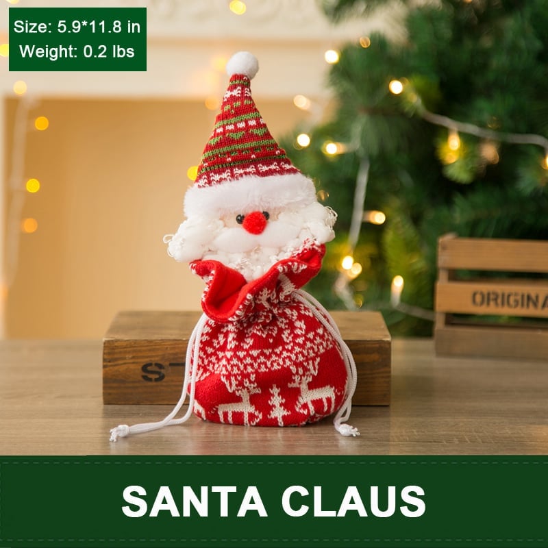 🌲Christmas Knitted Doll Gift Bags (BUY MORE SAVE MORE)