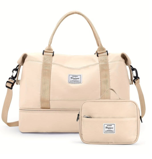 The Ultimate Carry-All – Weekender Duffel for Women with Shoe Pocket & Vanity Bag