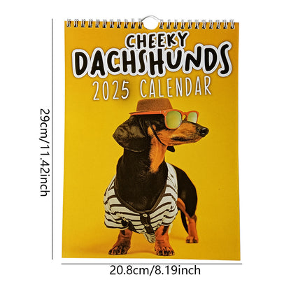 🦴🐶2025 Dachshund Wall Calendar