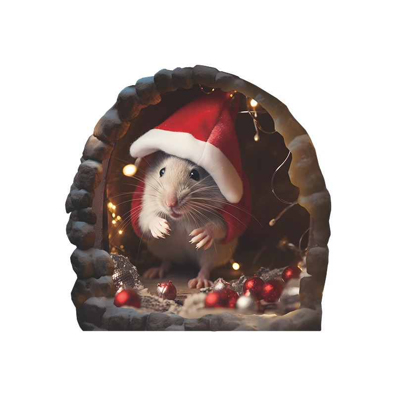3D Mouse Sticker