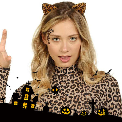 Leopard Cat Ears Headband