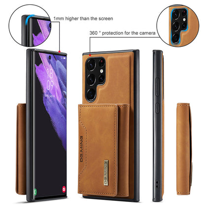 Magnetic Leather Detachable Wallet Samsung Case