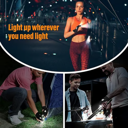 🎄Christmas Sales 49% OFF - LED Flashlight Waterproof Gloves🦈