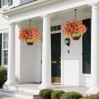 🎉Mother's Day Sale 49% OFF🌼UV Resistant Lifelike Artificial Daisies (Hanging Flowers Basket)