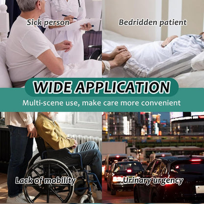 Medical grade portable reusable urine drainage bag