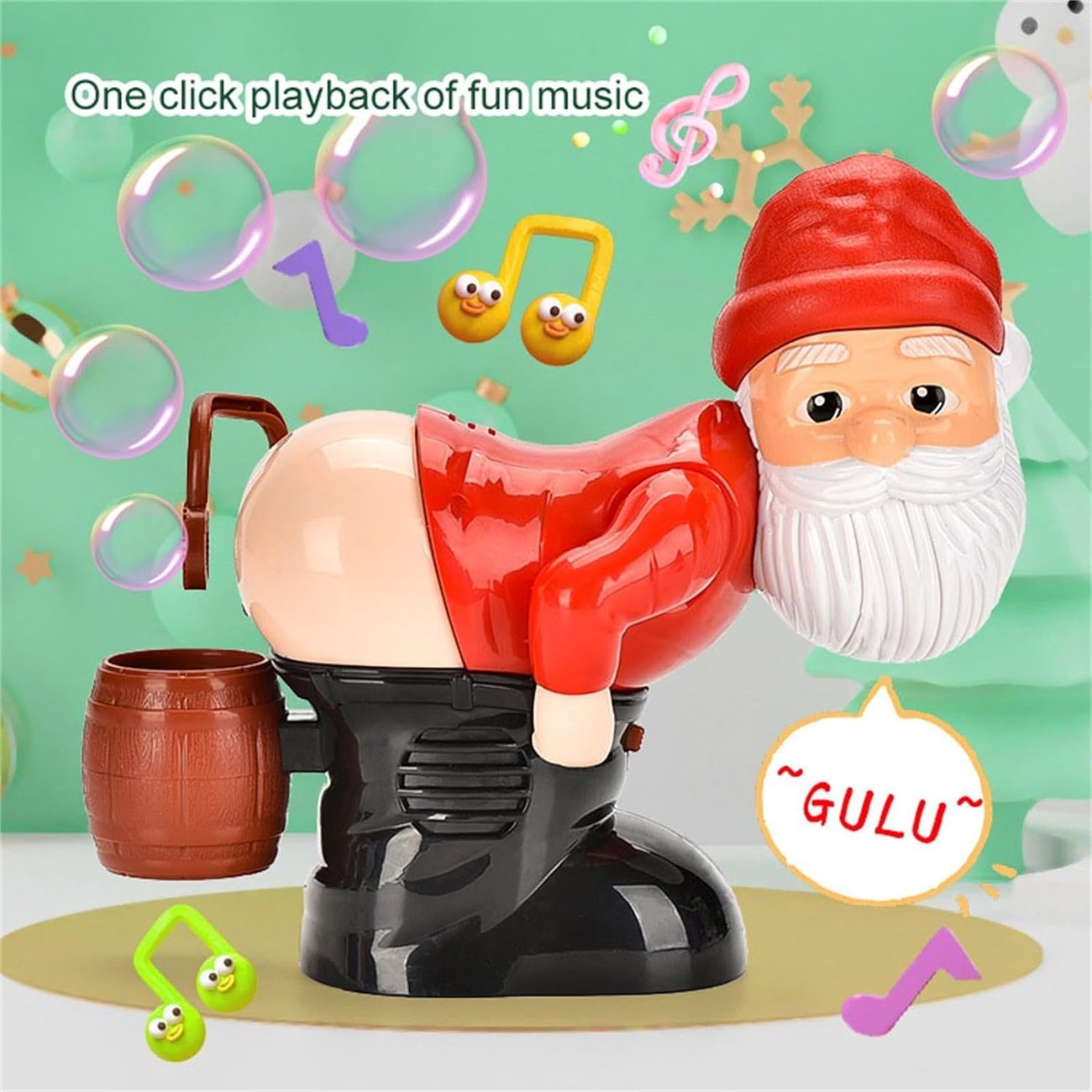 🎅 Early Christmas 49%OFF🔥Funny Santa Claus bubble modeling of the fart fart