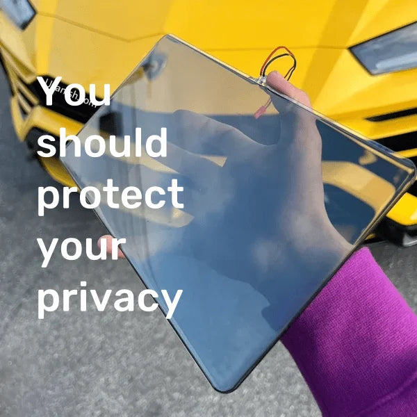 🔥Last Day 49% OFF - Blackout License Plate