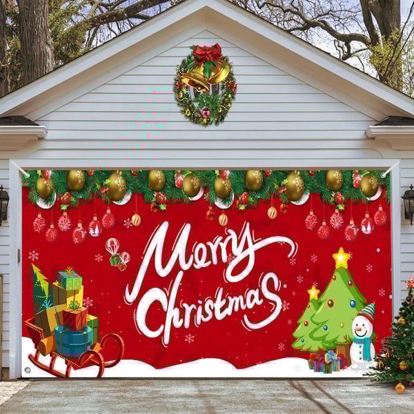 🎄Last Day Sale 49% OFF - Christmas 2024 Reusable Garage Door Decoration