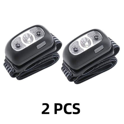 Super Bright Light Sensor Mini Led Headlamp