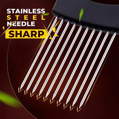 🎁2024 New Year Hot Sale🎁 49% OFF🔥 Stainless Steel Onion Slice Holder