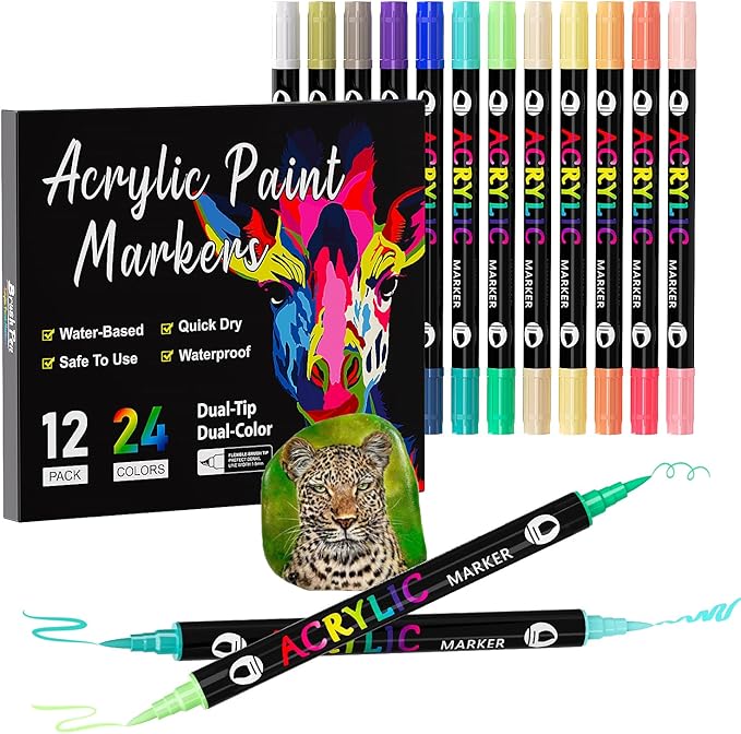 Paint By Numbers - Colorful Giraffe