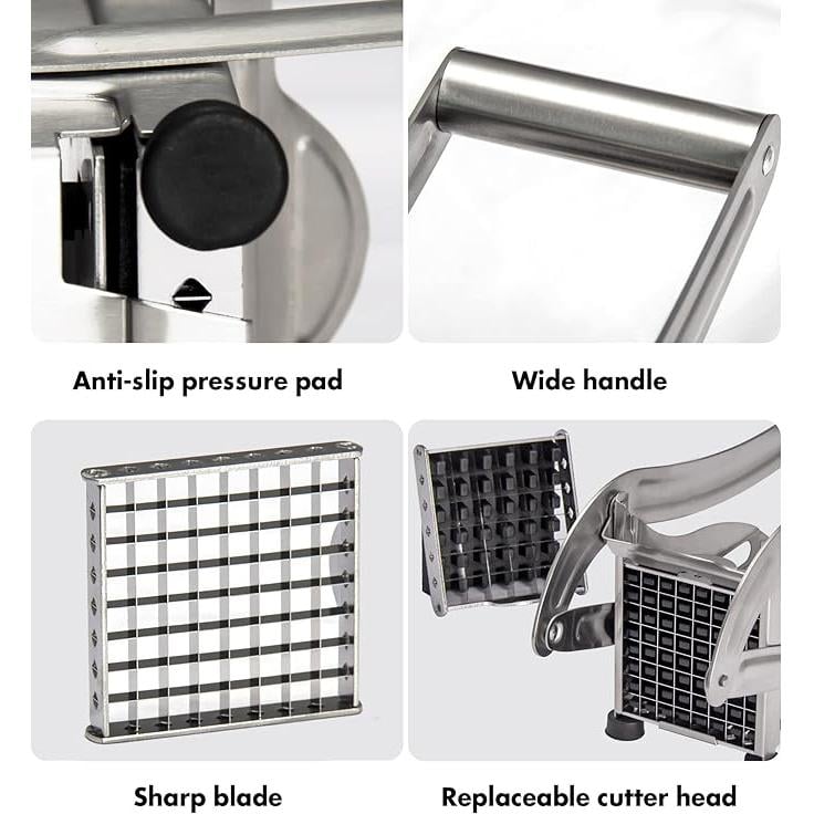 💥LAST DAY SALE 49% OFF-Stainless Steel French Fry Cutter
