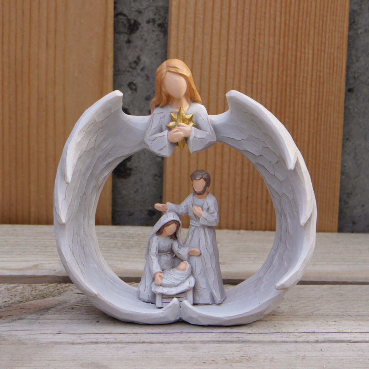 🔥 HOT SALE! 49% OFF🔥God Be With You -Nativity scene angel religious decoration