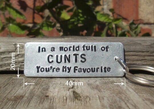🎁Best Christmas Gifts🎄- In A World Full of CUNTS You're My FAVOURITE Funny Gifts