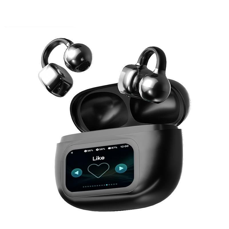 2025 New Arrival - Ear Clip Bluetooth Headphones with Touch Screen