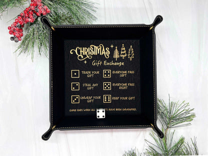 🎲Christmas Dice Tray for Gift Exchange Games🎁