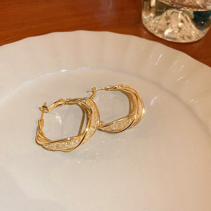 80% OFF Today Only! (4.8/5⭐⭐⭐⭐⭐)💕-Fashion Twist Earrings