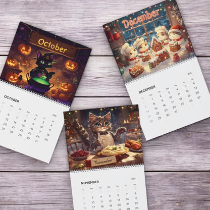 🧑‍🍳Cooking Cats Calendar 2025