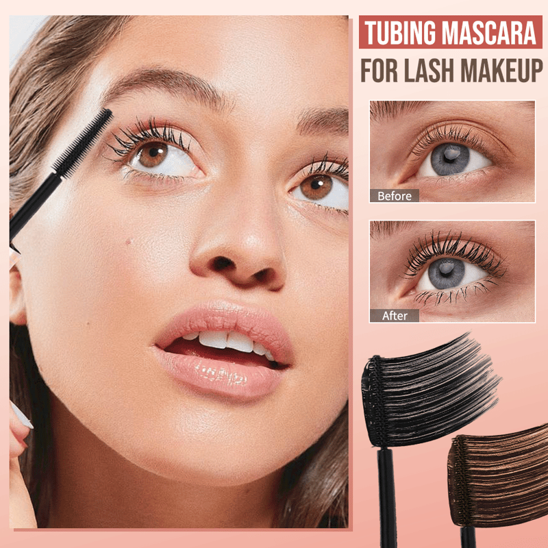 ⏳Buy 1 Get 1 Free Today🔥WATERPROOF Tubing mascara black & brown duo for lash makeup
