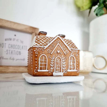 🔥HOT SALE 49% OFF🔥Gingerbread House Incense Cone Burner