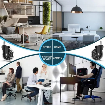 🔥Hot Sale 49% Off🔥3 Inches Silent and Smooth Rolling Casters