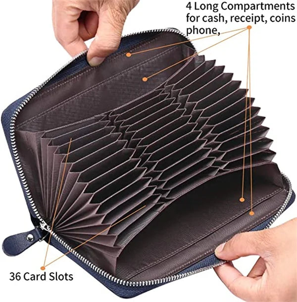 🎁49% OFF🎁-2023 New Unisex Anti-Credit Card Fraud Multi-compartment Wallet