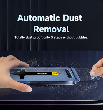 📱2025 Invisible Artifact Screen Protector -Dust Free Without Bubbles