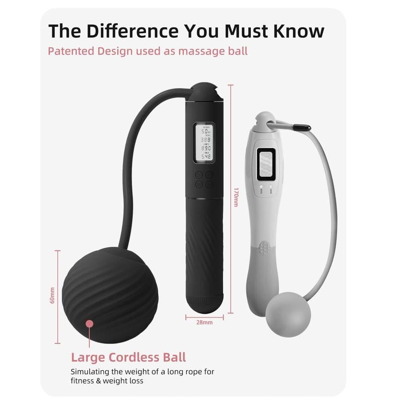 🔥Skipping Rope with Counter (Gravity Ball with/without Rope)