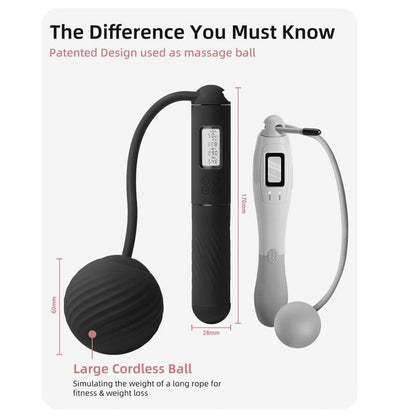 🔥Skipping Rope with Counter (Gravity Ball with/without Rope)