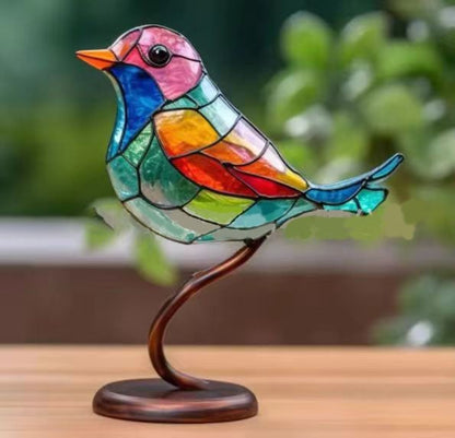 🔥🔥Acrylic Birds on Branch Desktop Ornaments 🕊️✨