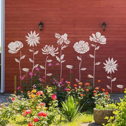 🏡New Year Spring Sale 49% OFF -Garden Fence Large Flower Stencils🌻DIY Decoration
