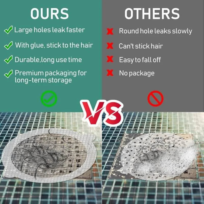 🔥30 PCS Disposable Shower Drain Hair Catcher